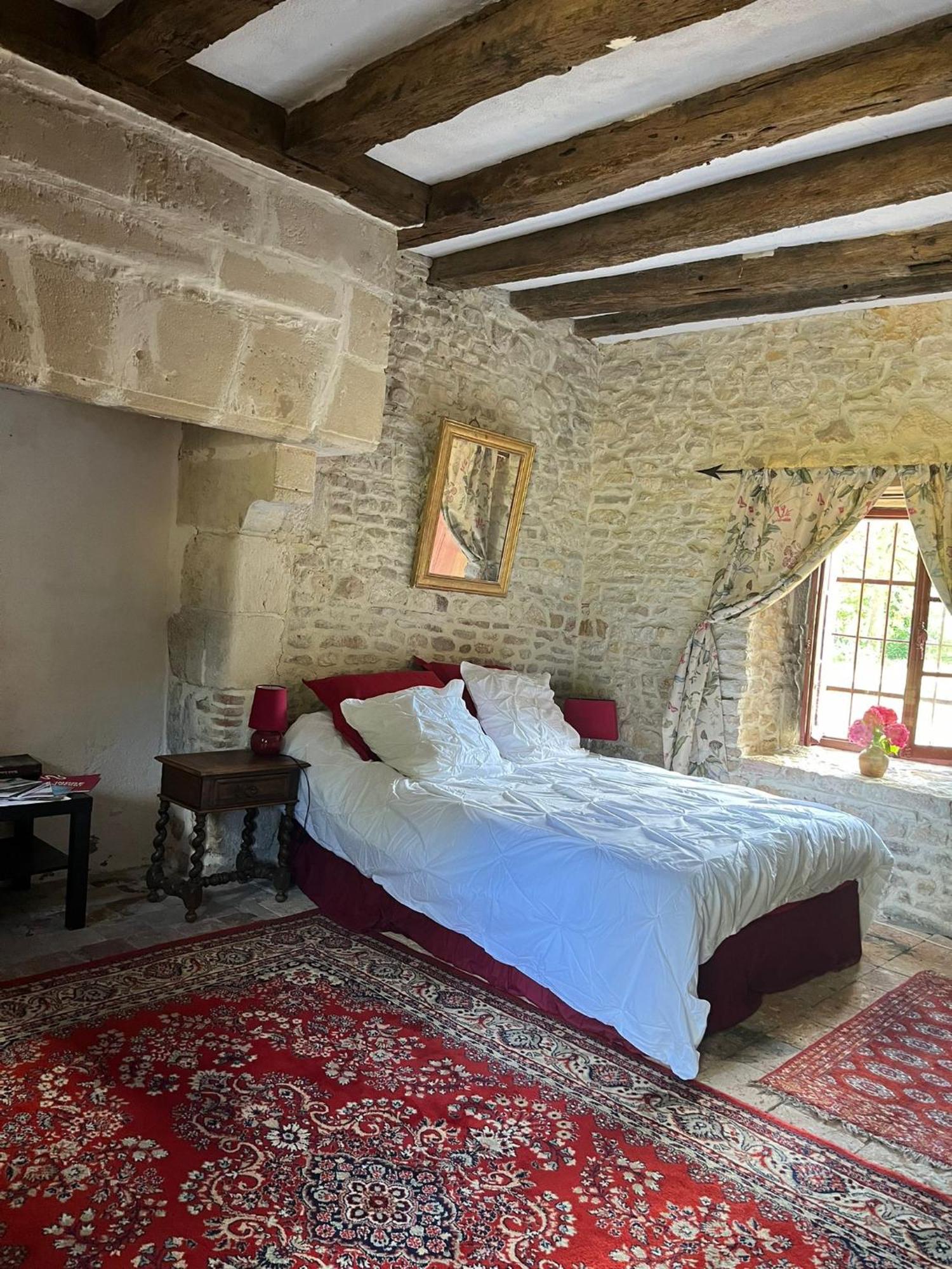 Chambre Dans Tour Du 15Eme Siecle Mauvieres Εξωτερικό φωτογραφία